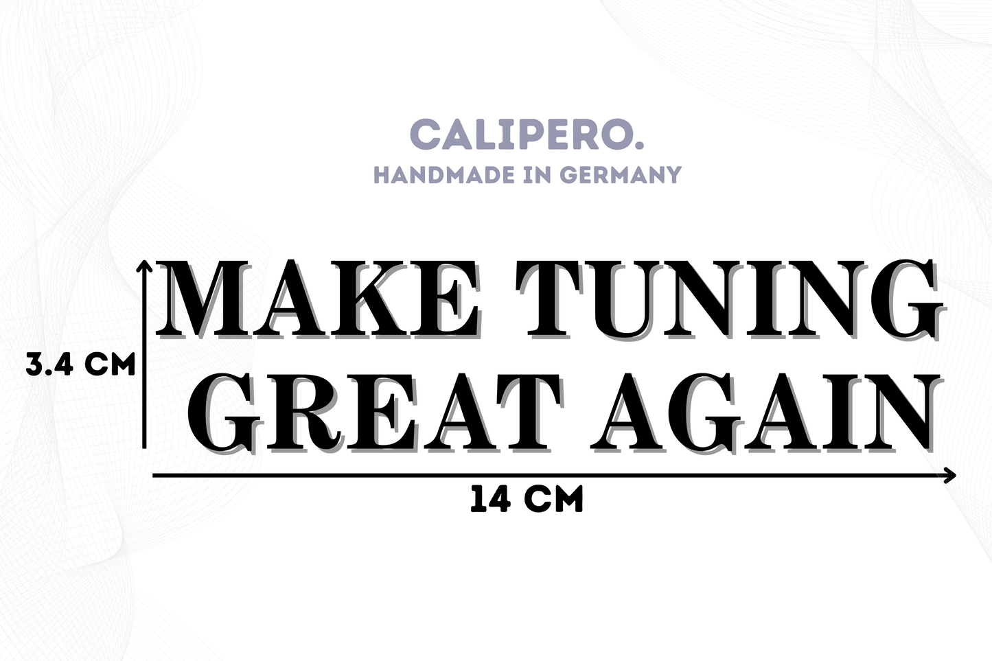 Sticker "make tuning great again"