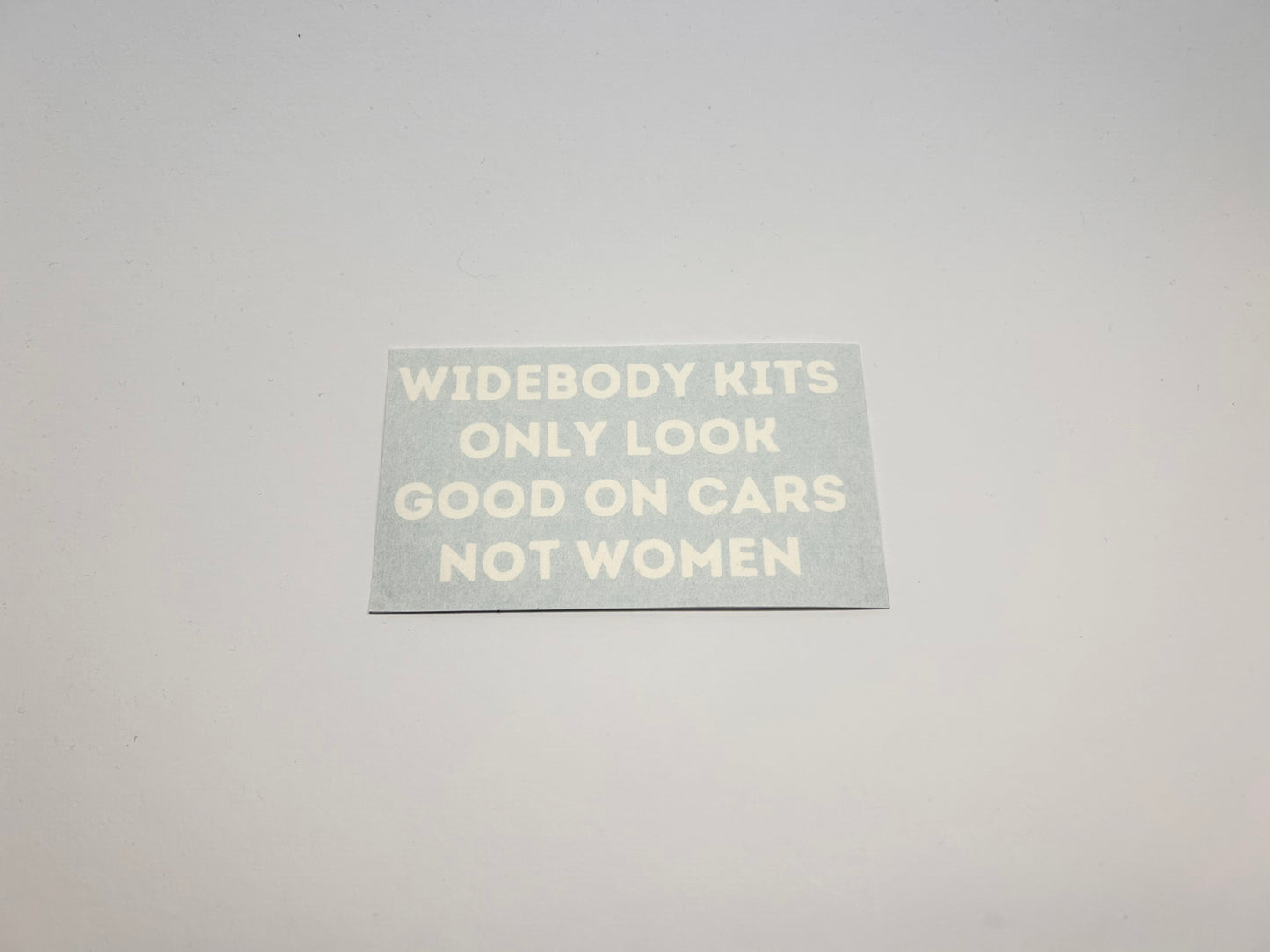 Sticker "Widebody Kits"