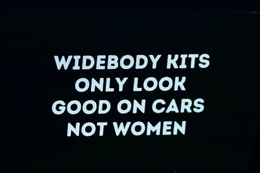 Sticker "Widebody Kits"
