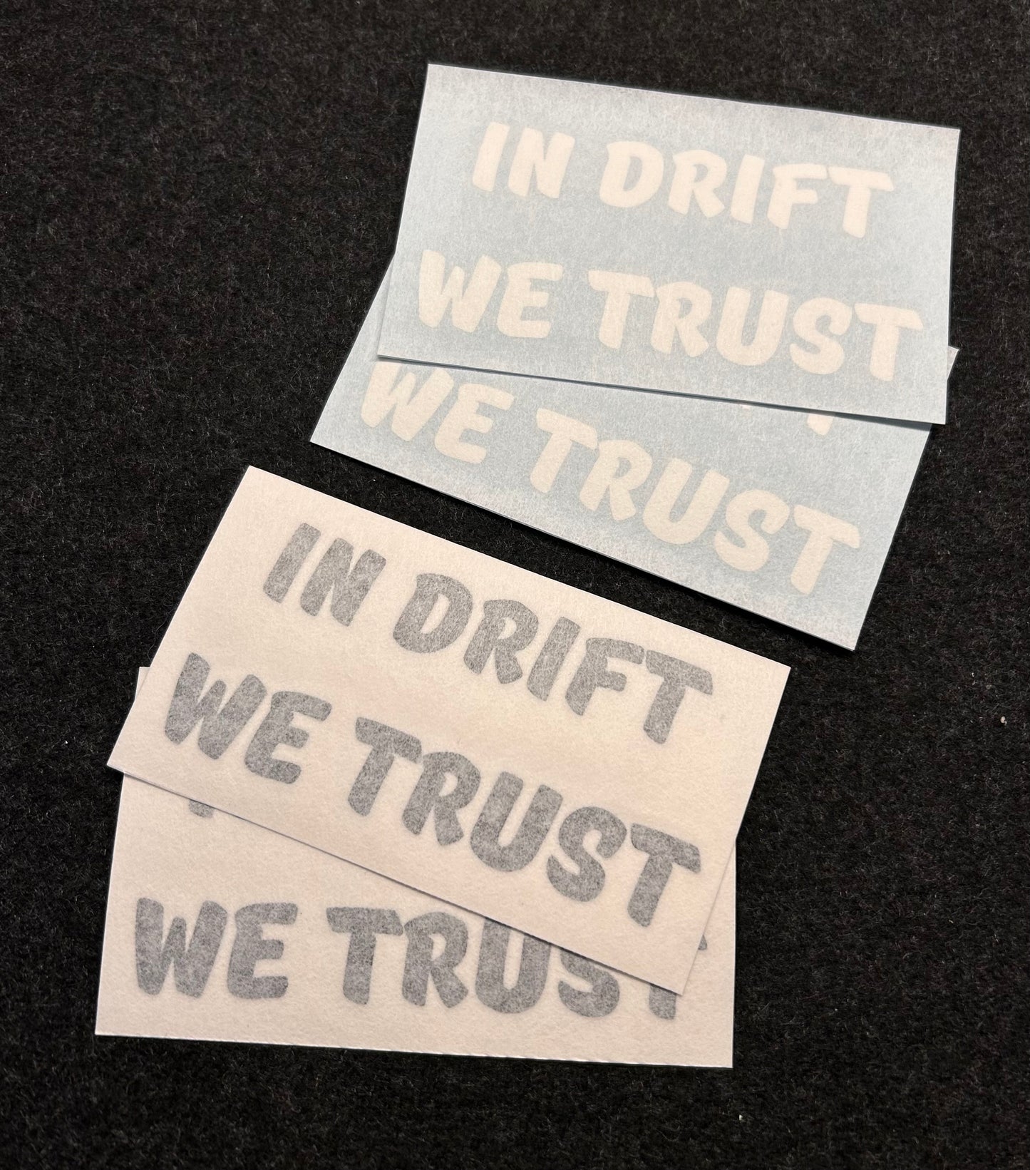 Sticker"In Drift We Trust"