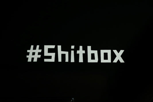 Sticker "#Shitbox"