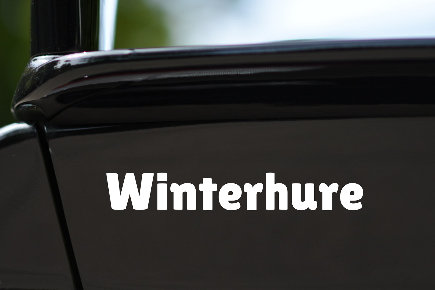 Sticker "Winterhure"